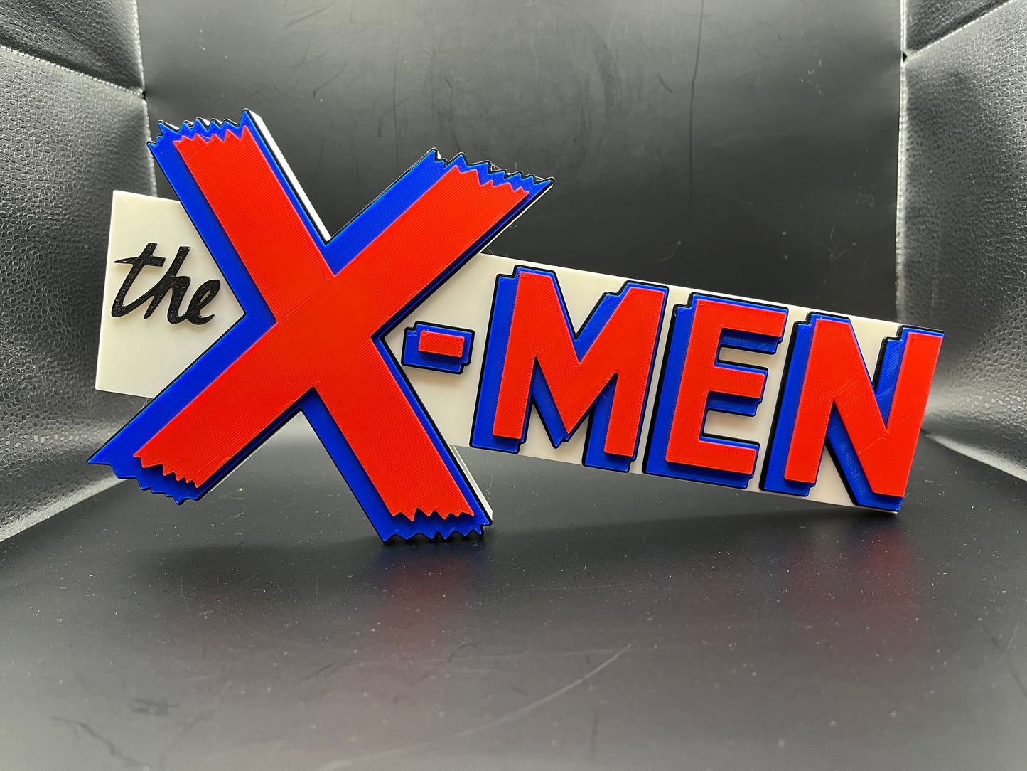 The X-Men Logo Sign Display | 3D Wall Desk Shelf Art - UNRIVAL3D