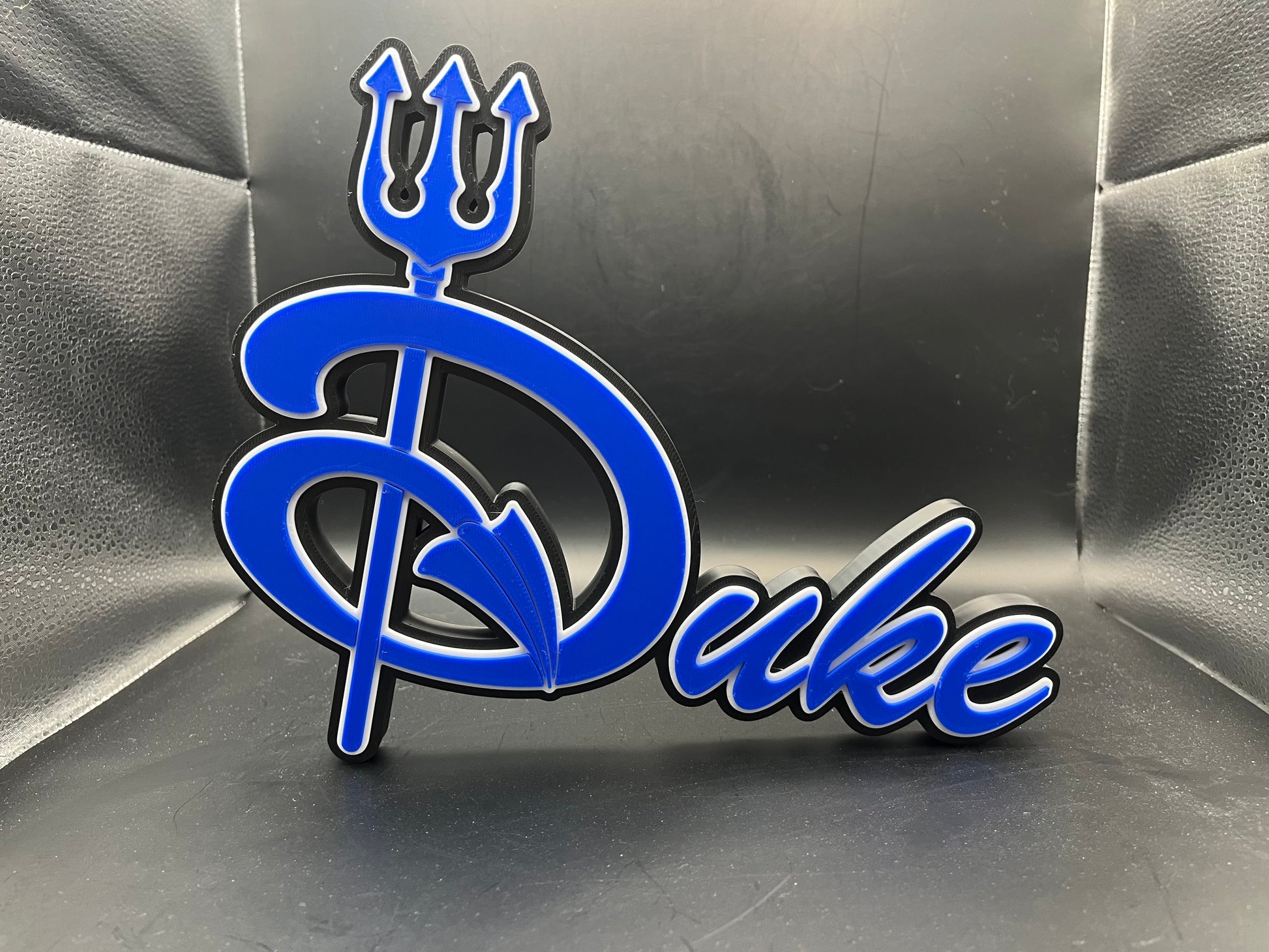 Duke Blue Devils Logo Sign Display | 3D Wall Desk Shelf Art - UNRIVAL3D