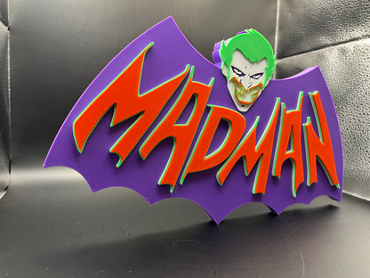 The Joker Logo Sign Display | 3D Wall Desk Shelf Art - UNRIVAL3D