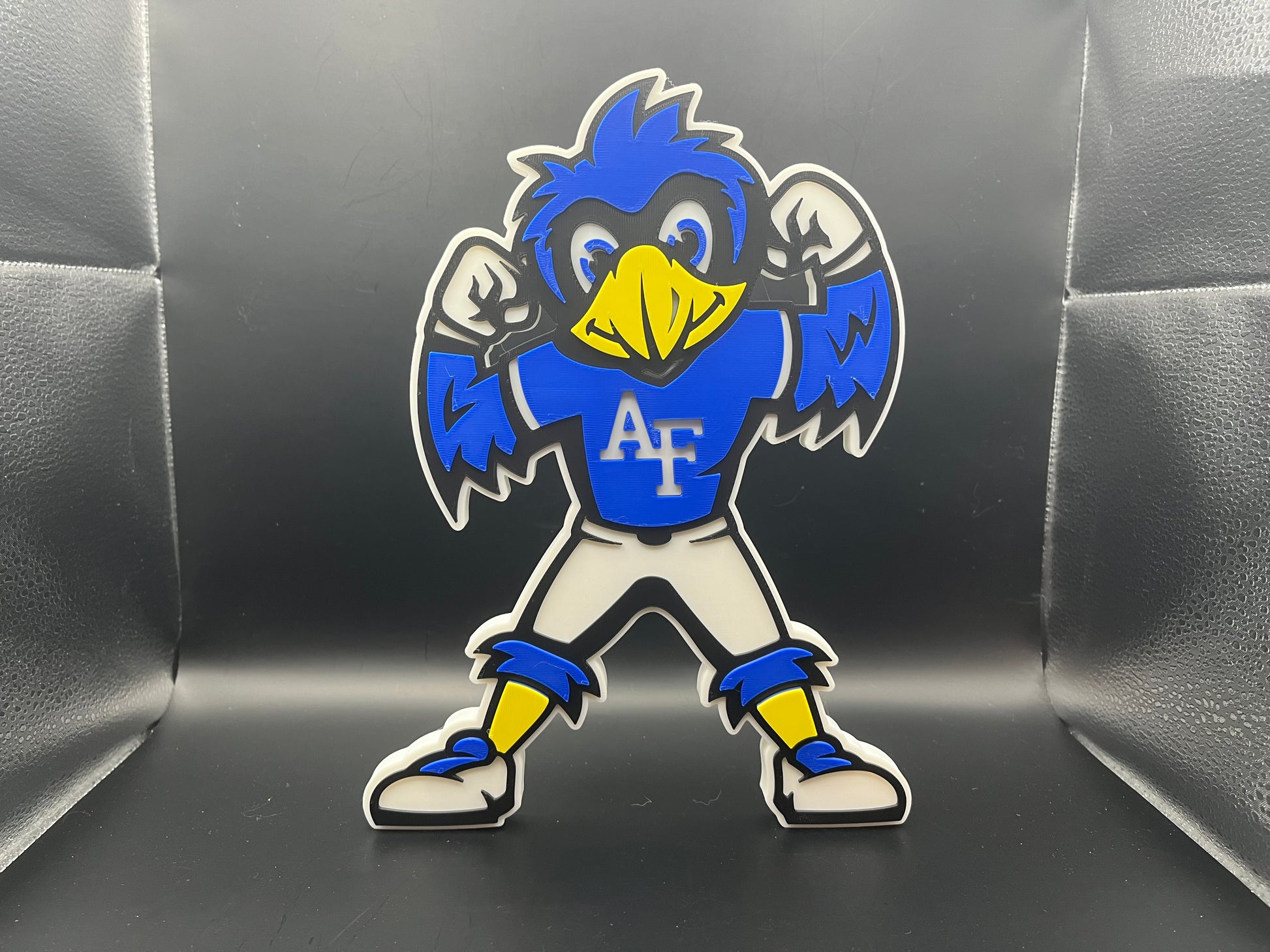 Air Force Falcons Logo Sign Display | 3D Wall Desk Shelf Art - UNRIVAL3D