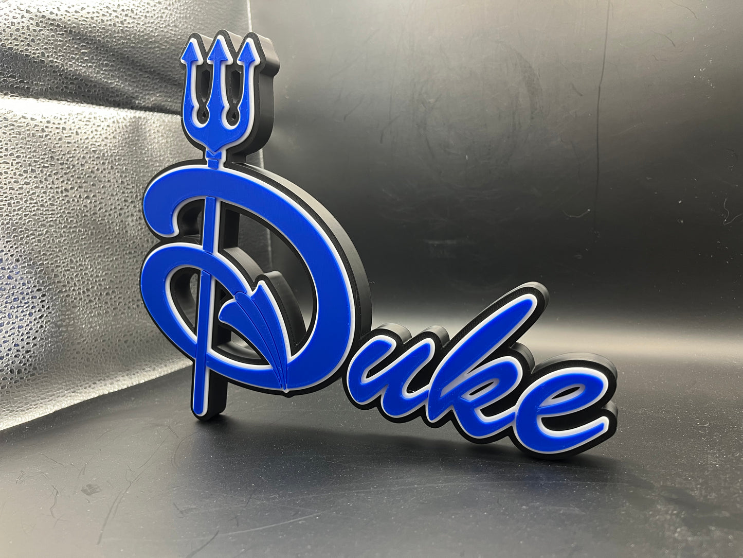 Duke Blue Devils Logo Sign Display | 3D Wall Desk Shelf Art - UNRIVAL3D