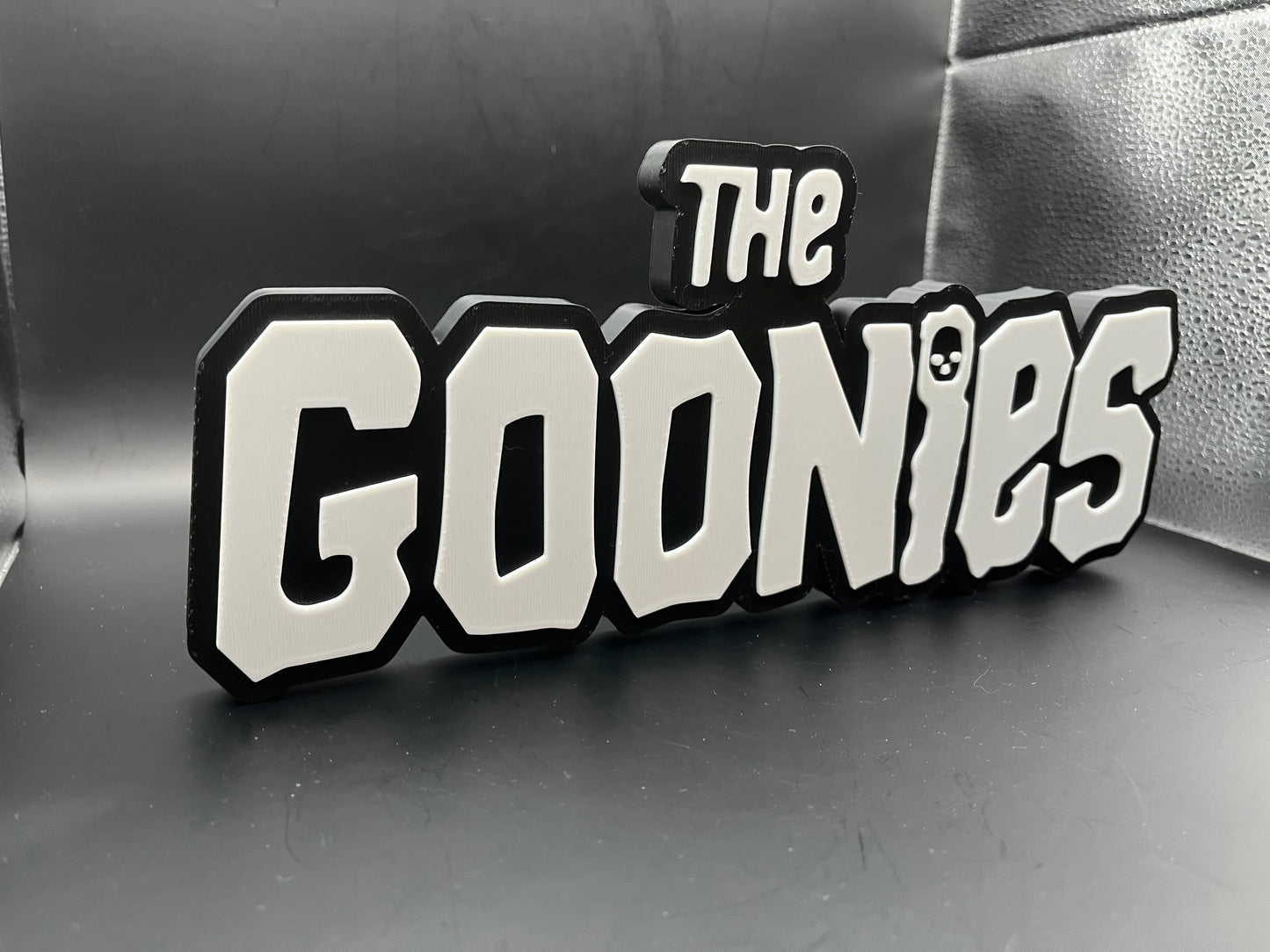 The Goonies Logo Sign Display | 3D Wall Desk Shelf Art