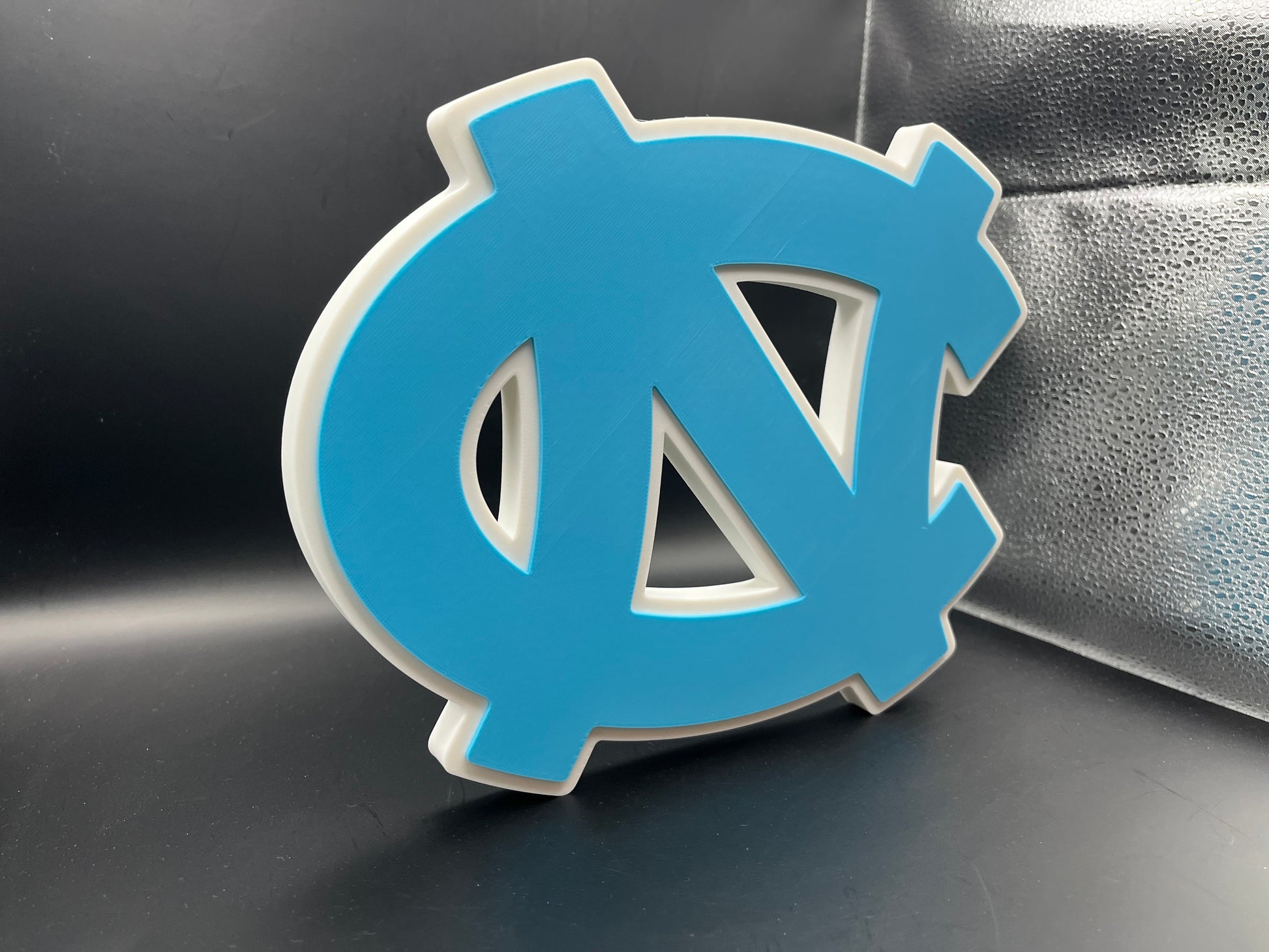 North Carolina Tar Heels Logo Sign Display | 3D Wall Desk Shelf Art - UNRIVAL3D