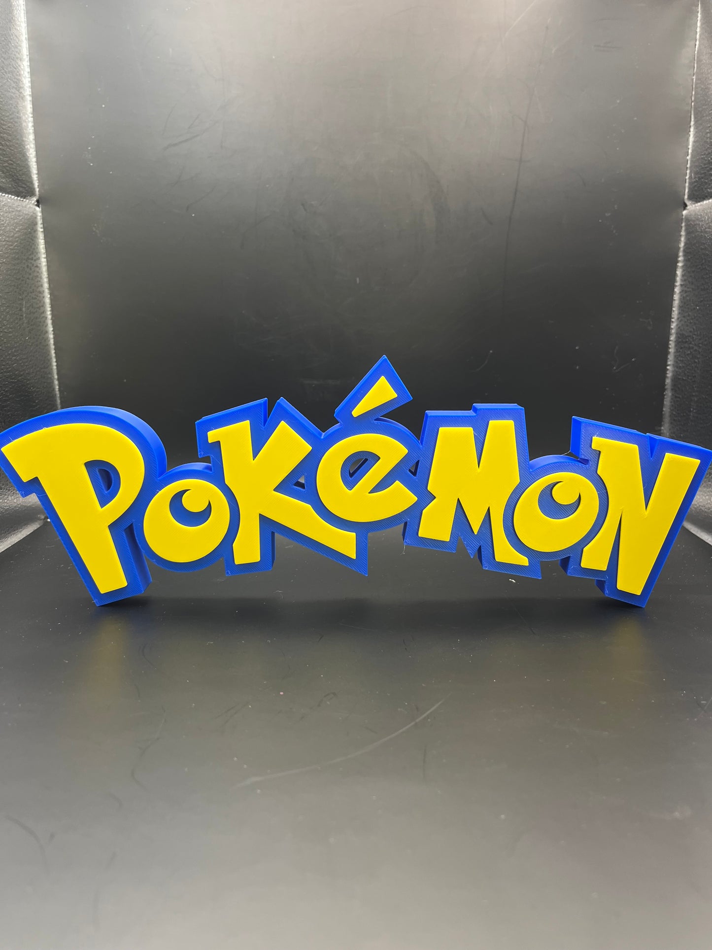 Pokemon Logo Sign Display | 3D Wall Desk Shelf Art - UNRIVAL3D