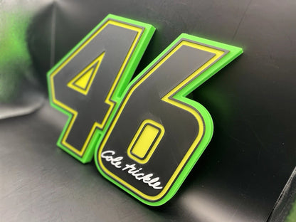 Cole Trickle 46 Logo Sign Display | 3D Wall Desk Shelf Art