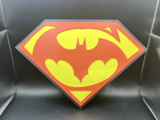 Superbat Logo Sign Display | 3D Wall Desk Shelf Art