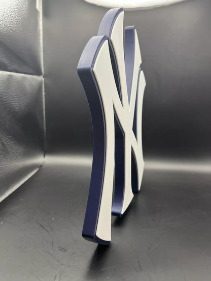 New York Yankees Logo Sign Display | 3D Wall Desk Shelf Art