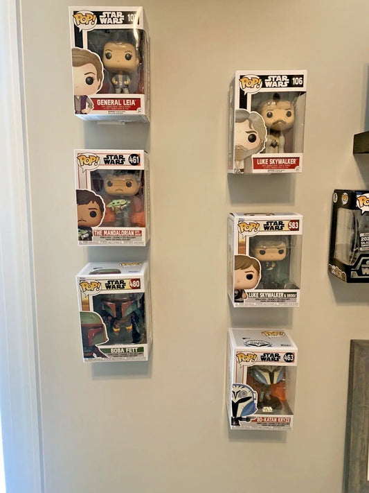 Funko Pop Invisible Wall Mounted Display Shelf | Free Floating - UNRIVAL3D