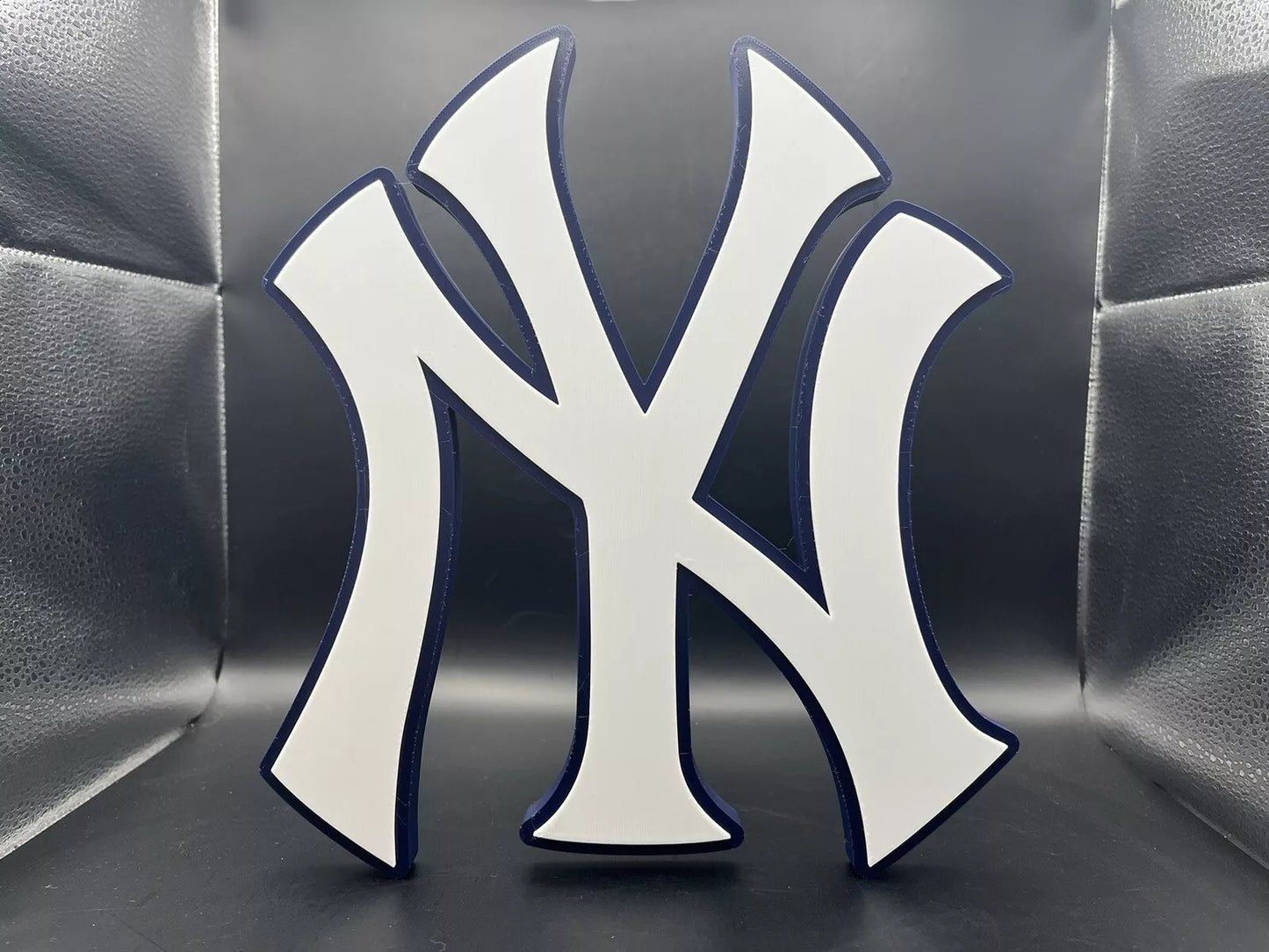 New York Yankees Logo Sign Display | 3D Wall Desk Shelf Art